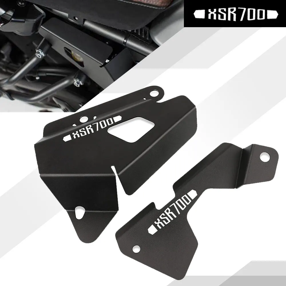 xsr700 Motorcycle Side Panel Frame Cover Brake Reservoir Guards Protector Set For Yamaha XSR XSR700 XSR 700 2018 2019 2020 2021