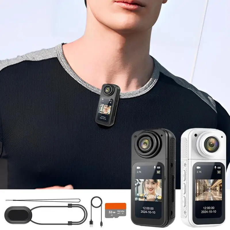 

Thumb Action Camera Tiny Size Wearable Cam Camcorder Electronics Handsfree Sports Video For Travel Pet Walking Baby Cycling