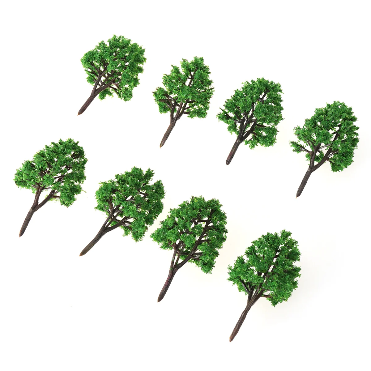 Arbres miniatures de paysage, accessoires de modélisme, 20 pièces