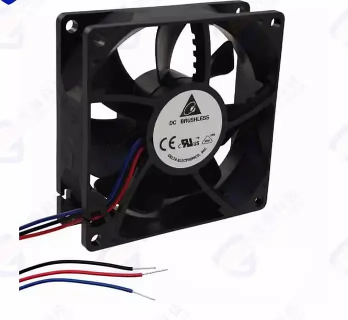 New CPU Cooler Fan For Delta QFR0824SH-DT50 24V 0.26A Frequency Converter Cooling Fan 8025 80*80*25mm