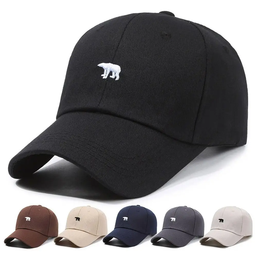 

Cotton Baseball Cap Casual Embroidery Breathable Sun Visors Outdoor Adjustable Peaked Hat for Men Women