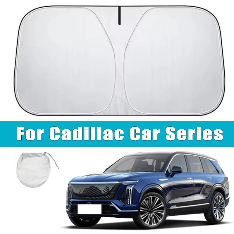 

For Cadillac ATS ATS-L CT4 CT5 CT6 XTS XT4 XT5 XT6 SRX STS Car Sun Visor Windshield Sunshade Heat Insulation Auto Accessories