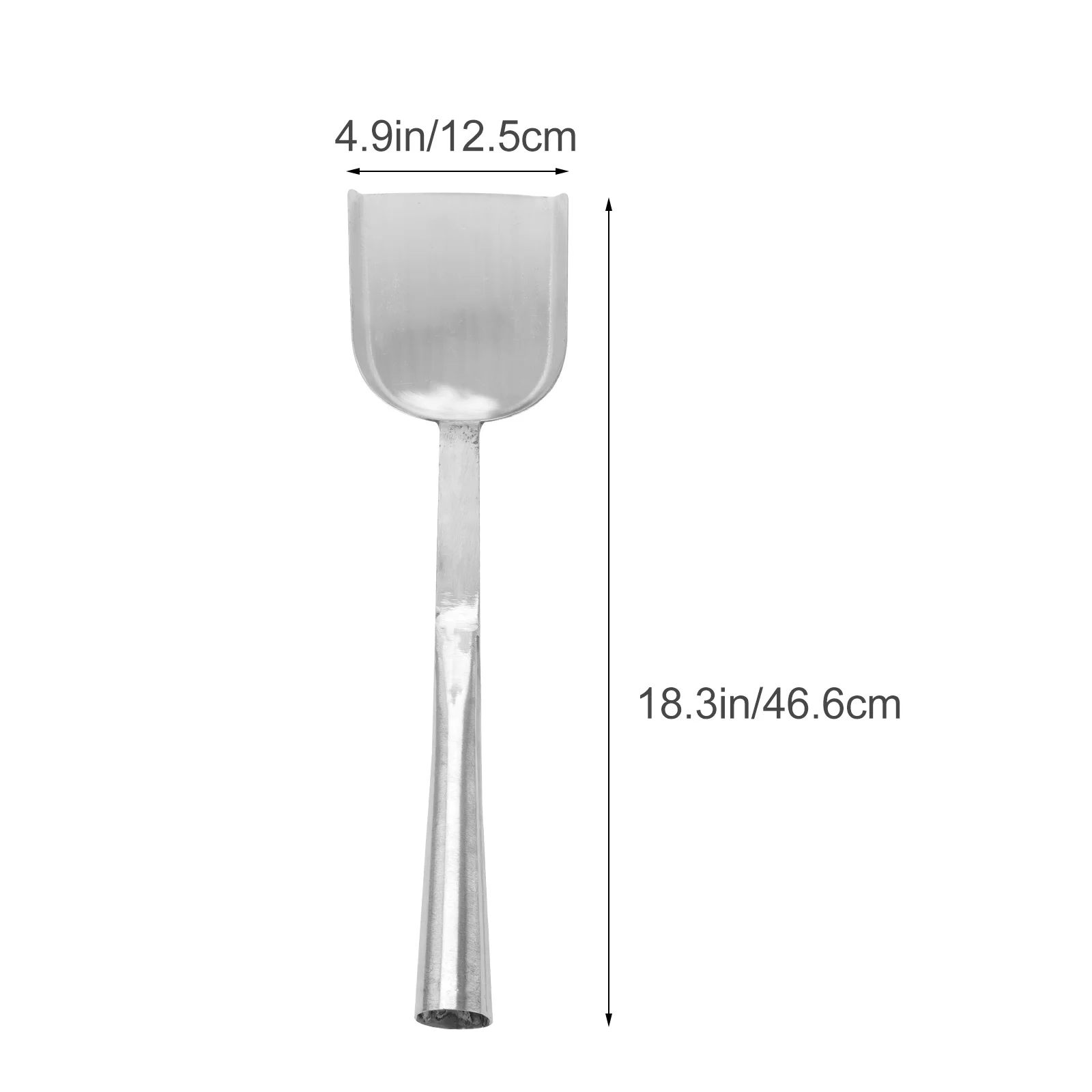 1pcs Handled Coal Shovel BBQ Charcoal Ash Shovels Barbecue Rust Resistant Kitchen Home Party Use Mini Dust Pan