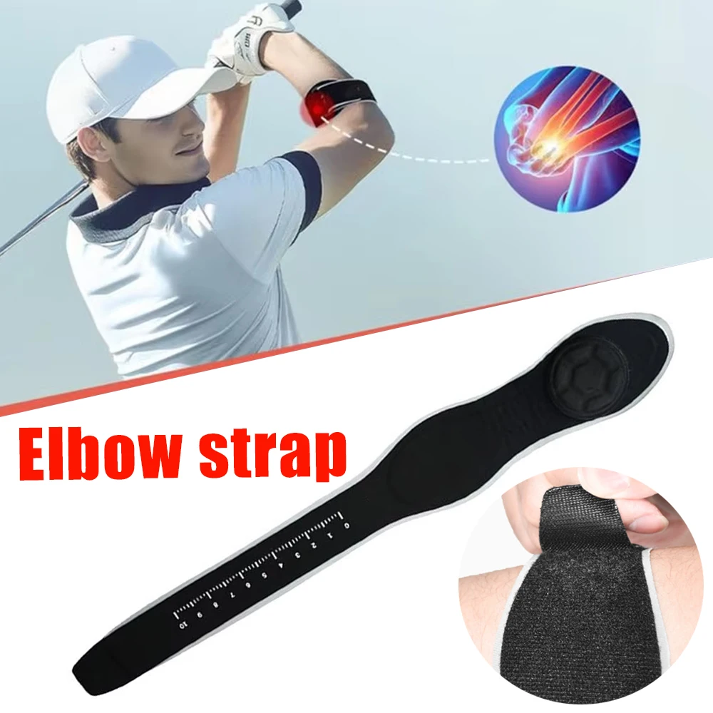 Kompressions-Ellenbogen-Ärmelstütze für Tennis-Golfer, Ellenbogen-Tendinitis, Schmerzlinderung, Armband-Klammer für Männer und Frauen, Sport, 1 Stück