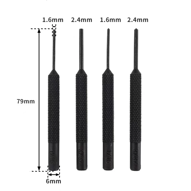 Imagem -05 - Punch de Aço com Martelo Roll Pin Feito de Material Sólido Adequado para Armeiros Jóias e Reparação de Relógios