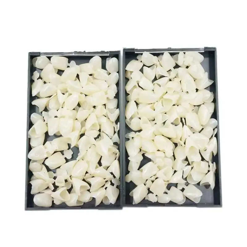 Dental Temporary Crowns 390Pcs/Box , 66 Sizes Mold Guides for Anterior, Premolar, Molar & Cuspid Teeth