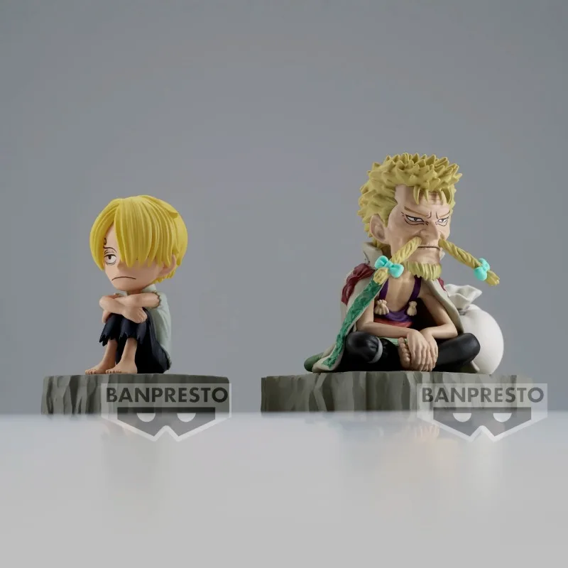 Bandai BANPRESTO WFC Log Stories Sanji Zeff Vol.7 One Piece Anime Action Figure Toy Gift Model Collection Hobby, en Stock