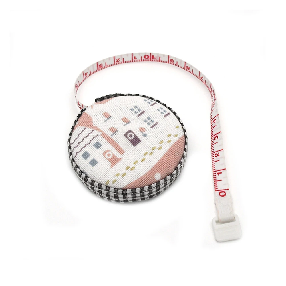 

2pcs 1.5M Cloth Measuring For Sewing Clothing Home Store Use Fabric Measure Tape Retractable Tape Measure Ruler Craft Diy Tool