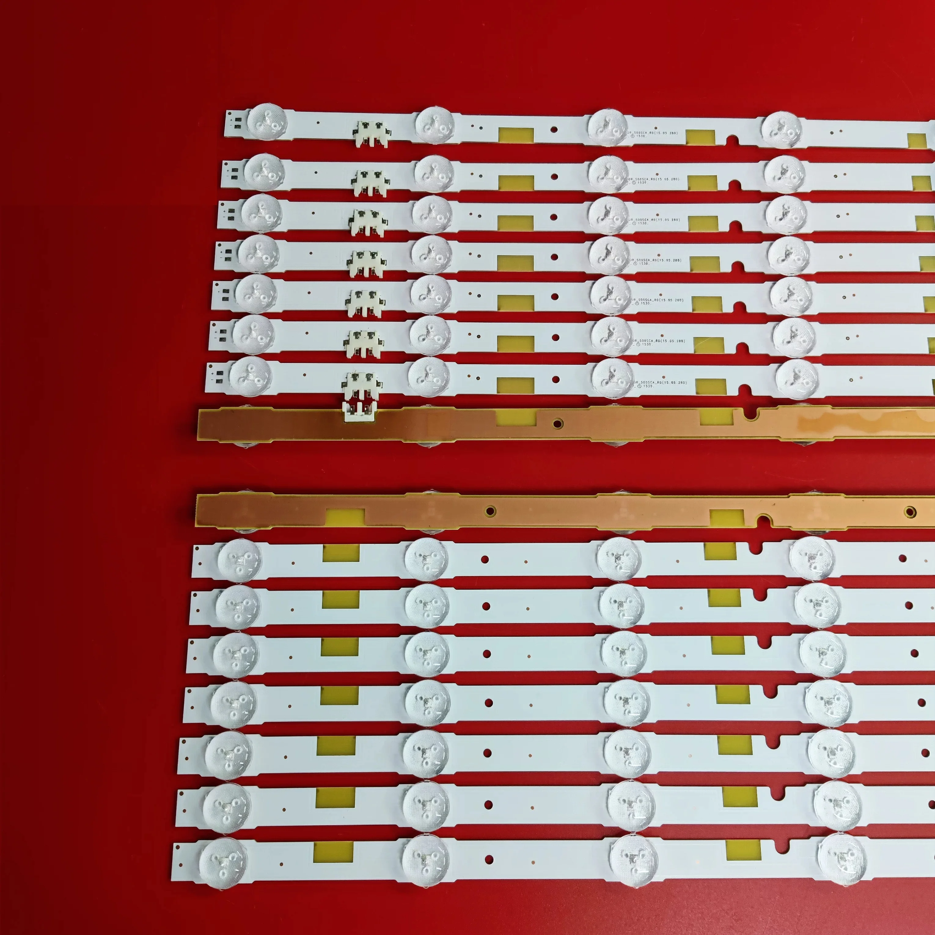 1set LED Backlight Strip for Samsung UE50JS7200U UE50JU6800K UE50JU6850U UE50JU6872U UE50JU6870U V5DR_500SCB_R1 V5DR_500SCA_R1