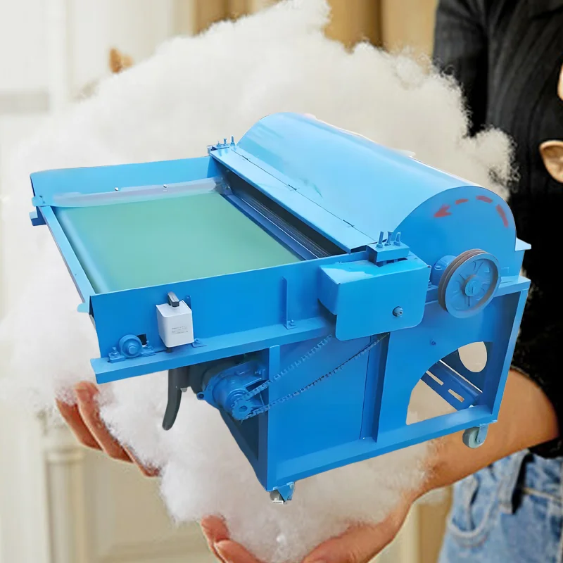 Small Wool Fiber Opener Carding Opening Machine for Sheep Wool