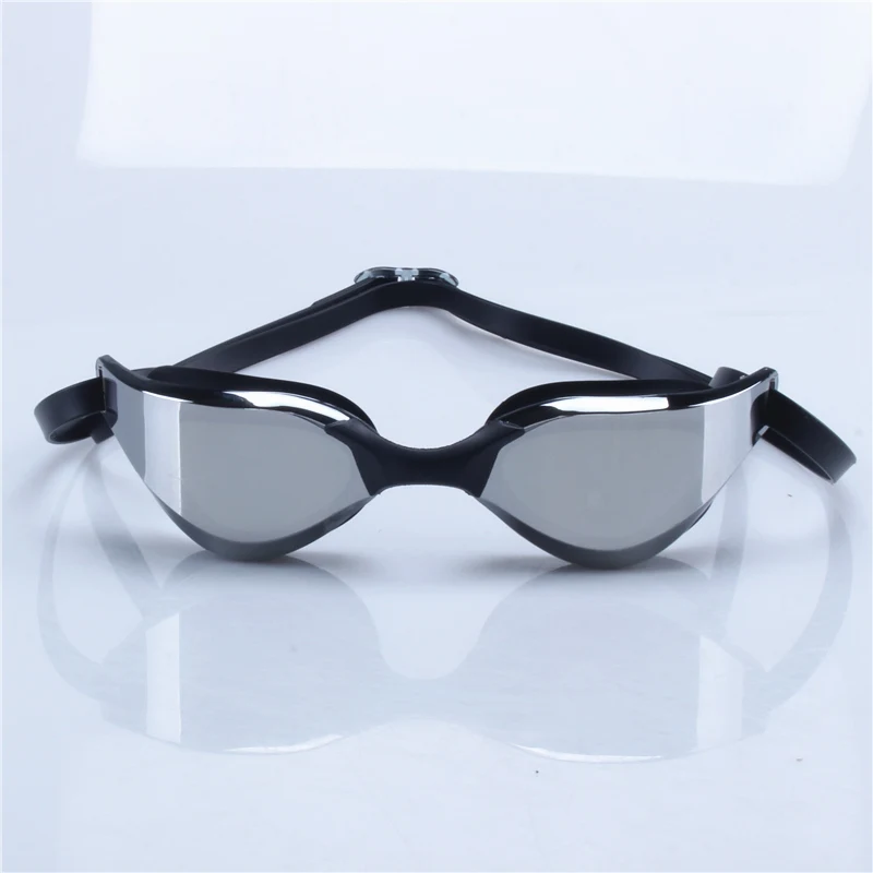 Professionelle Anti-Beschlag-Schwimmbrille, Schwimmbrille, galvanisiert, wasserdichtes Silikon, Lunettes De Natation Professionnel – Detail 10