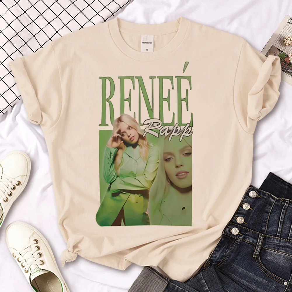 Renee Rapp Tee women Y2K anime Japanese t shirt female funny graphic comic clothes