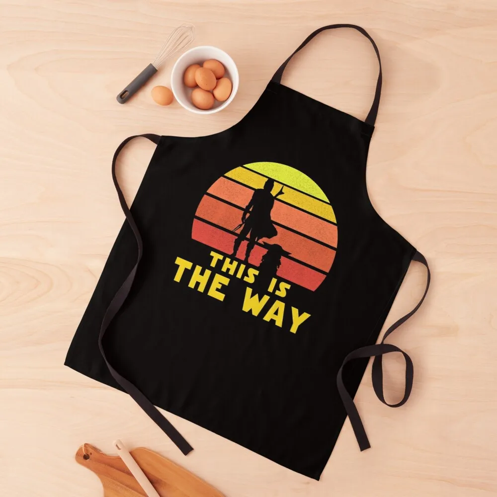 

mando retro vol.1 Apron Kitchen aprons woman