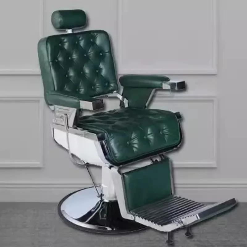 

Hair Cutting Barber Chair Spinning Retro Men Chairs Hair Spa Armchairs Folded Lifted Taburetes Con Ruedas Saloon Furniture