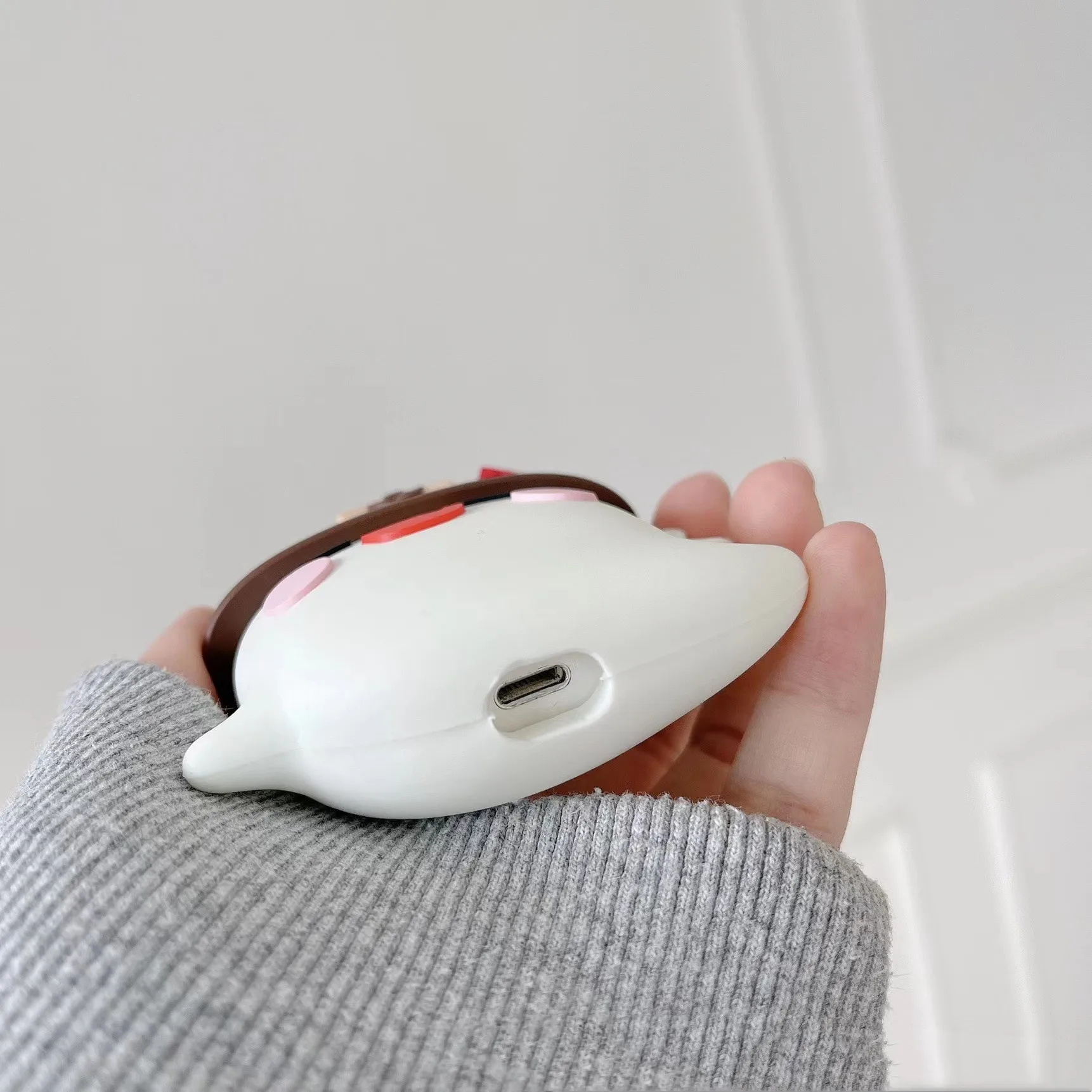 Чехол для Airpods Pro 21 3D с милым рисунком в виде паровой пучок, чехол для китайской кухни Baozi, чехол для AirPods 3 Genshin little ghost