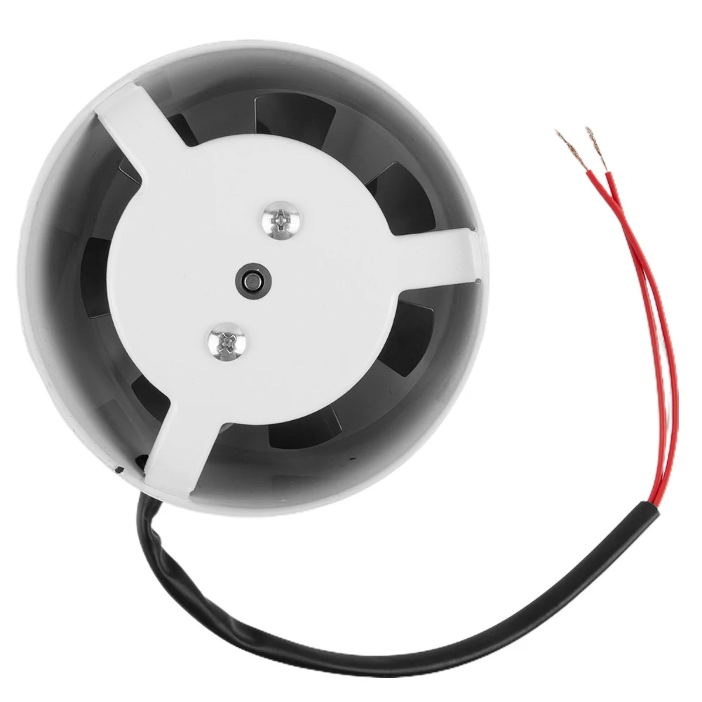 Duct Vent Fan Inline Duct Fan All-metal Painted Body Vibration-free Operation Shockproof Performance Energy-efficient Suction
