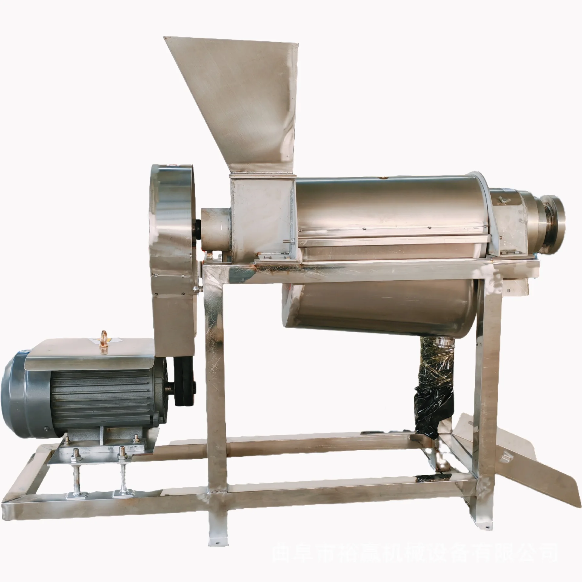 

Large, industrial, ginger press, stainless steel, fruit, vegetable, juice