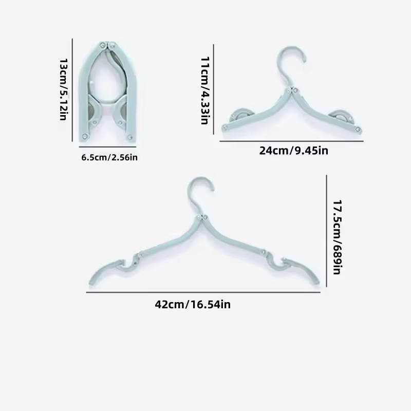 Foldable Travel Clothes Hangers product detail