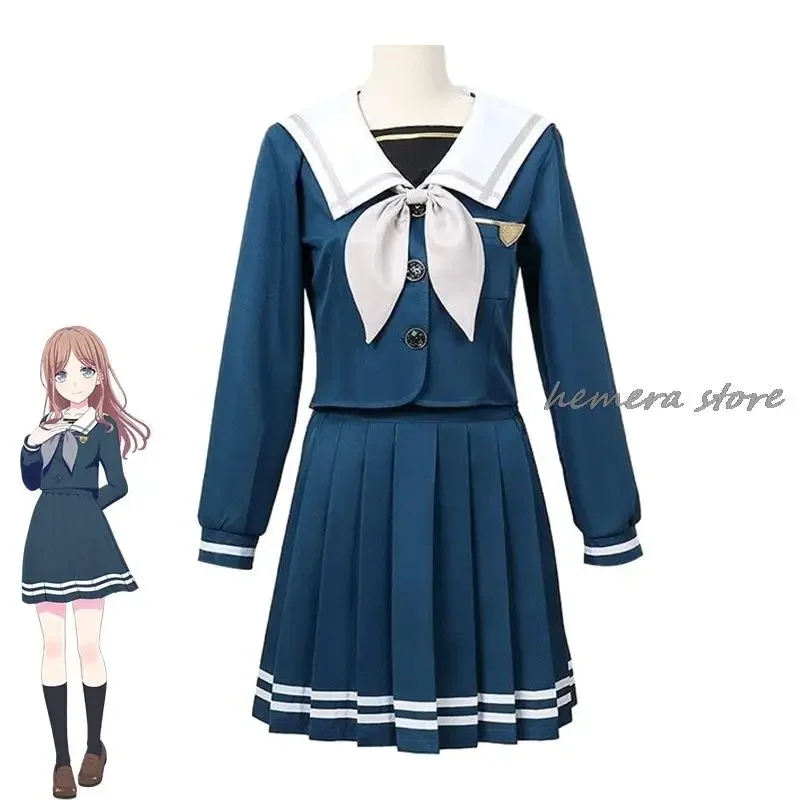 

Anime BanG Dream ! Girls Band Party! Nagasaki Soyo Mashiro Uniform Cosplay Costume Wig Custom Size Any Size