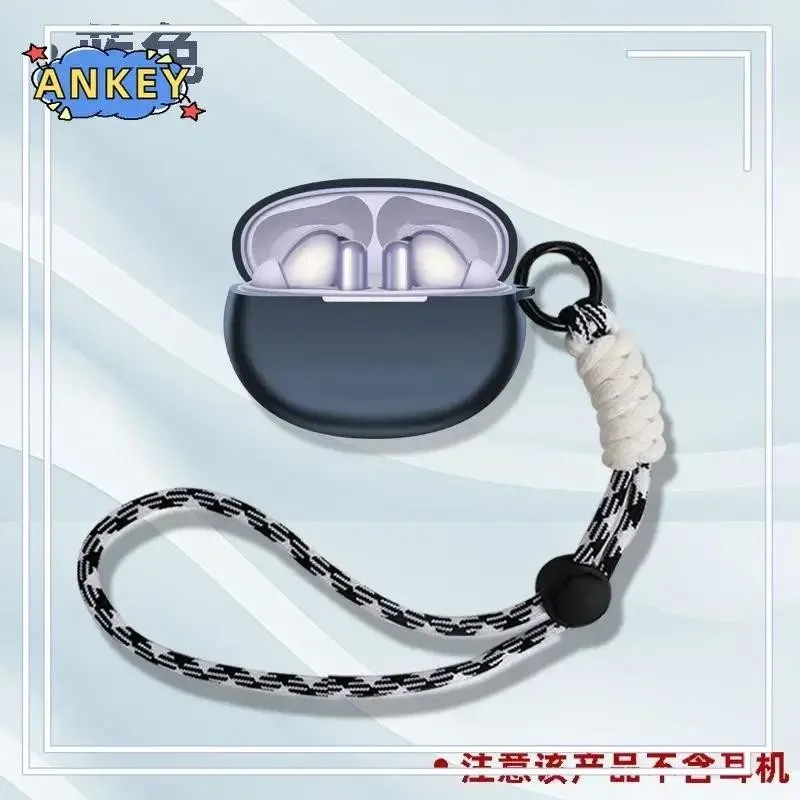 حافظة لهاتف هواوي FreeBuds 6i 5i حافظة واقية من النايلون غطاء ناعم قابل للغسل غطاء مضاد للغبار ملحقات حزام اليد #6