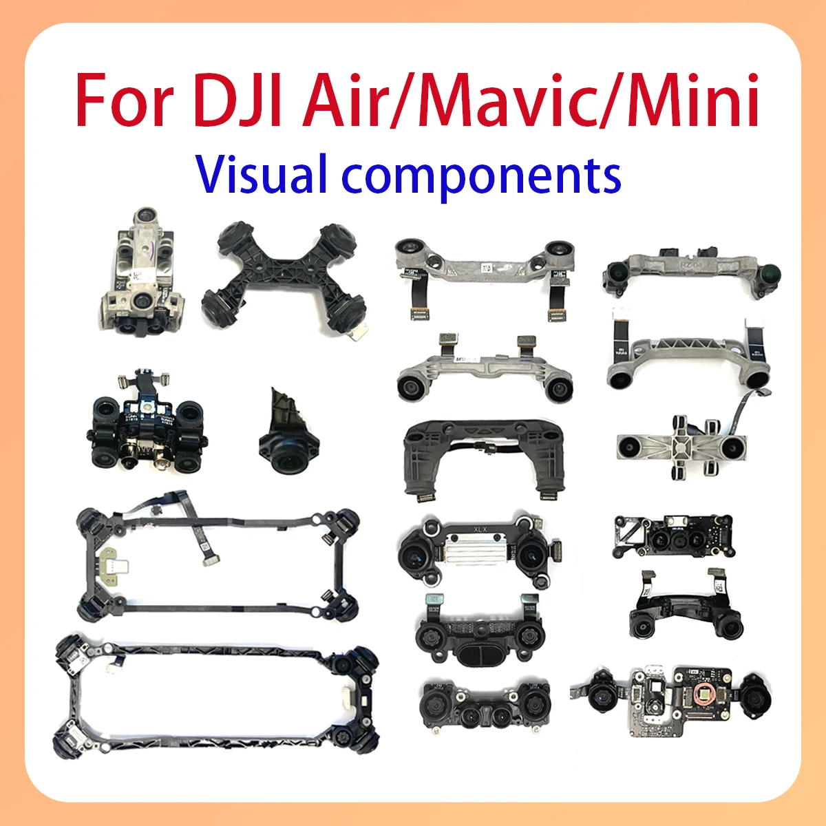 

Original Mavic2/air3/air2s/air2/mavic3/min3pro/front, Rear, Upper Lower Visual Components Fisheye Lens Suitable for DJI Series