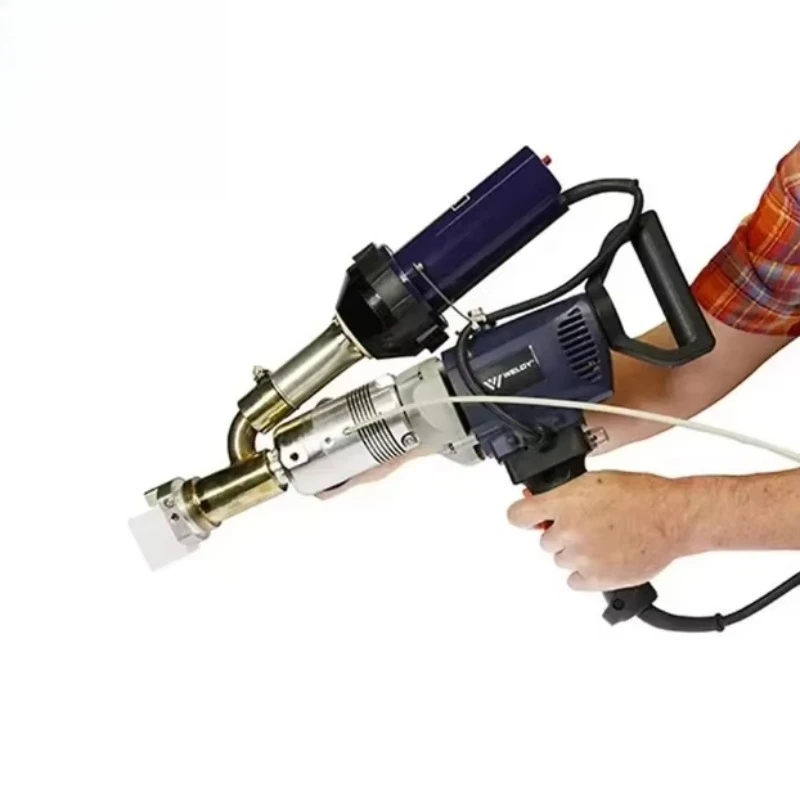 For EX2 Booster New Condition PE/PP PVC Geomembrane Extrusion Welding Gun 3000W 230V