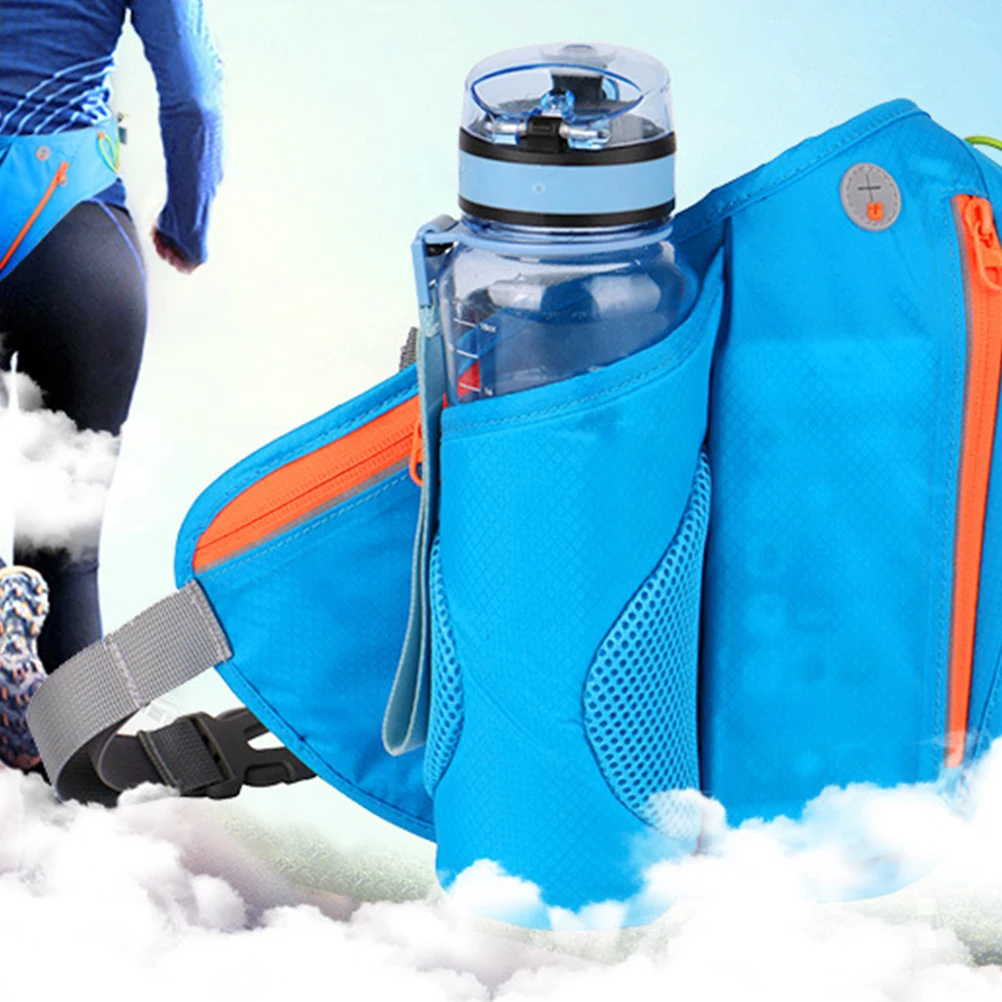 1pc Running Phone Waist Bag Nylon Lightweight Portable Storage For Keys Phone Bottle Tickets Outdoor Travel Hiking Riding