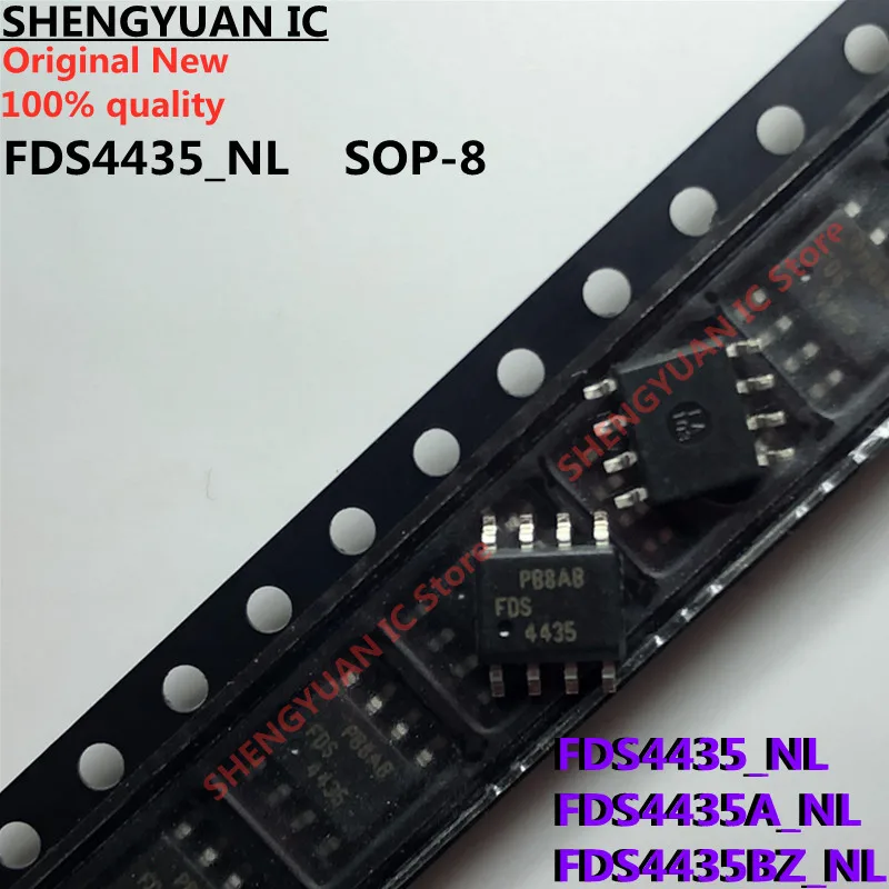 10Pcs FDS4435_NL FDS4435 FDS4435A_NL FDS4435A FDS4435BZ_NL FDS4435BZ SOP-8 4435 4435A 4435BZ 100% new imported original