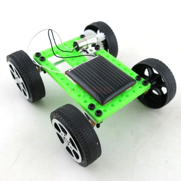 Imagem -04 - Ferramenta de Ensino de Física para Crianças Carro de Energia Solar Faça Você Mesmo Experimento Científico Brinquedo Montado 1pc