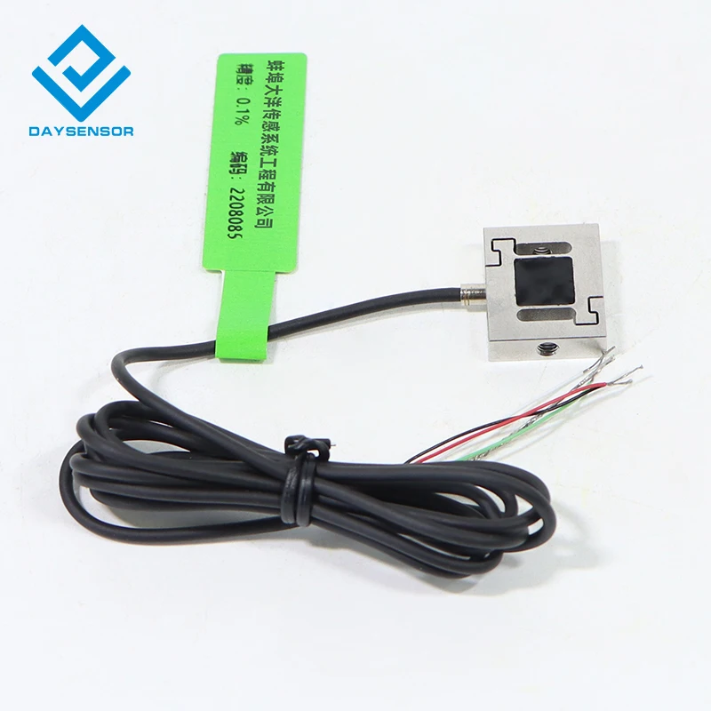 DYLY-108 Sensor de pesagem de micro tensão e pressão tipo S Daysensor para medir força, pressão,