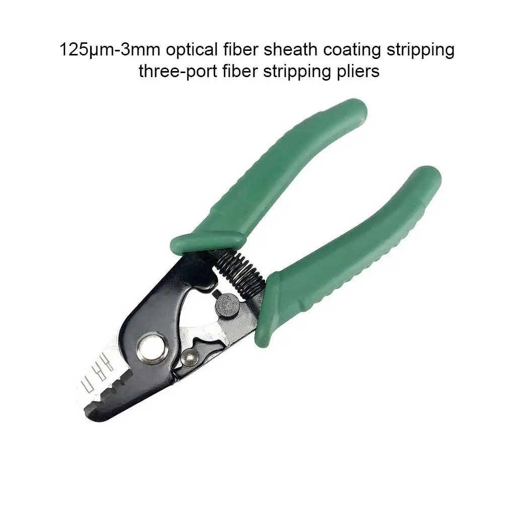 

Fiber Stripper Nonslip Handle Stripping Pliers Professional Handheld