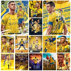 5D DIY football player square diamond painting set C RoCR7 Saudi Al-Nassr FC Victory Club cross stitch handmade mosaic art gift