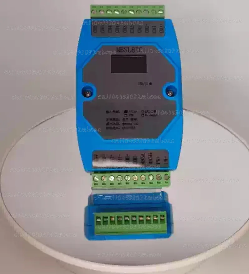 For 8-channel K-type Thermocouple Temperature Acquisition Module RS485 24-bit Resolutio