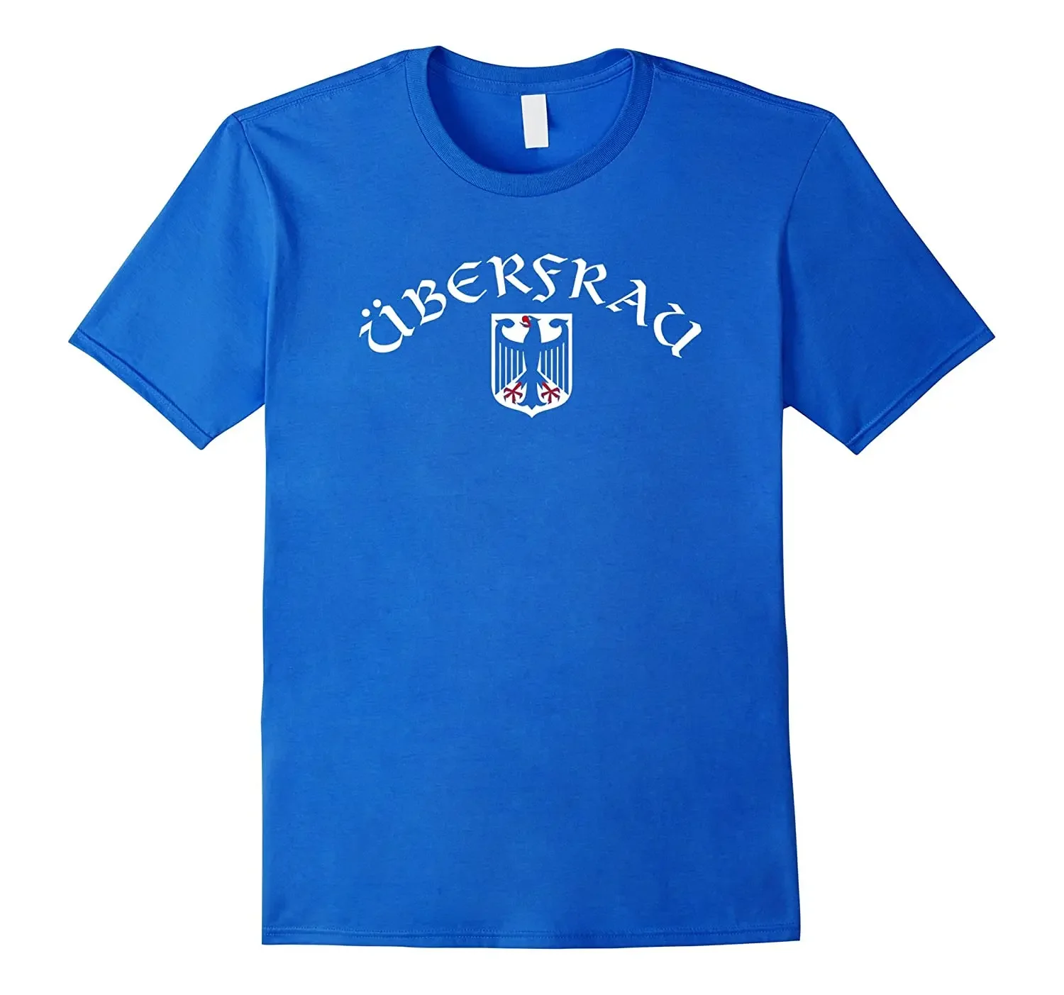 Uberfrau German Crest T-Shirt. Summer Cotton Short Sleeve O-Neck Mens T Shirt New S-3XL