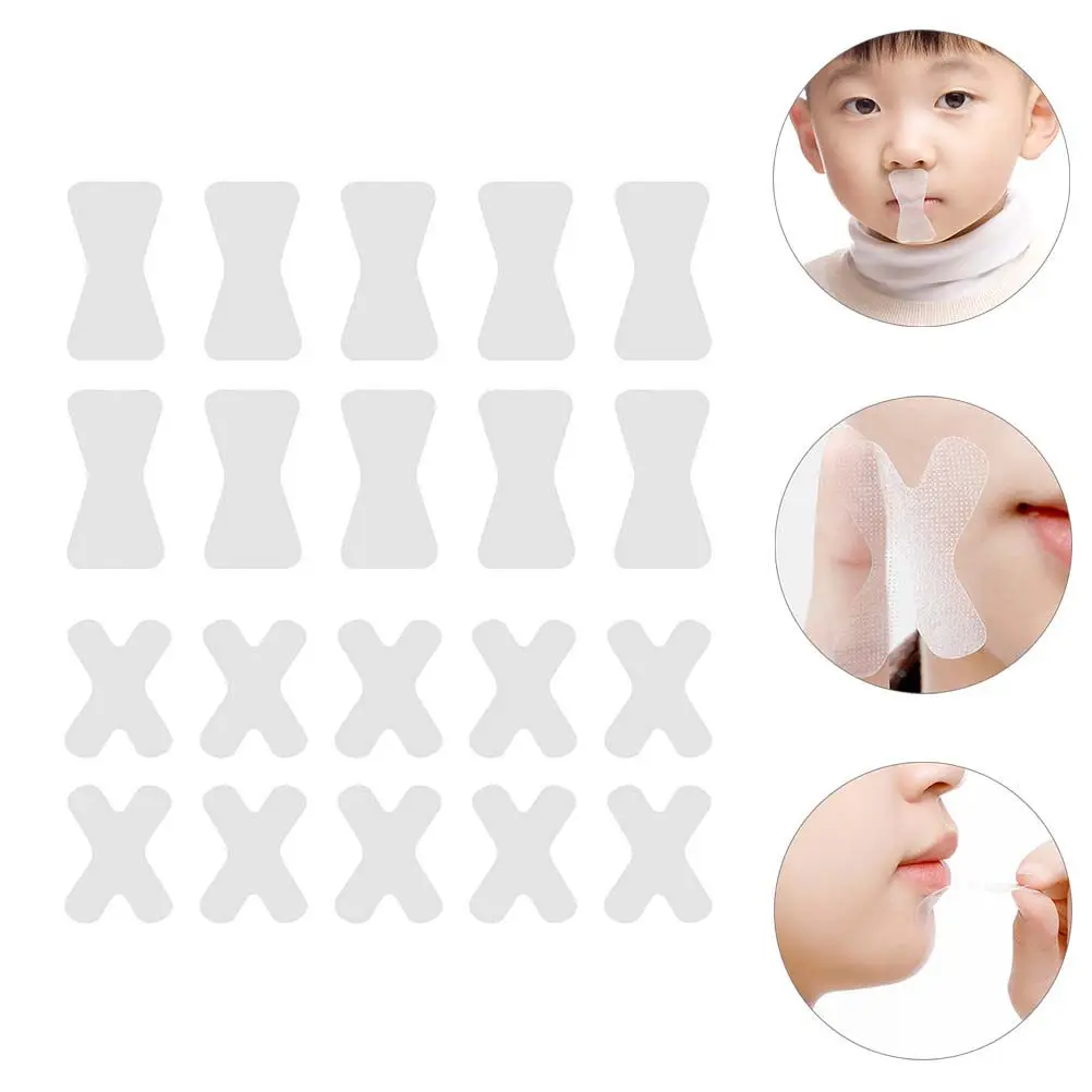 

90Pcs Mouth Tape Sleep Strips Nasal Breathing Support Stop Mouth Breathing Reduce Snoring Comfortable Sleep Aid