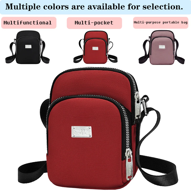 

Neutral style compact bag for men and women, suitable for travel and outings. Solid color crossbody bag.