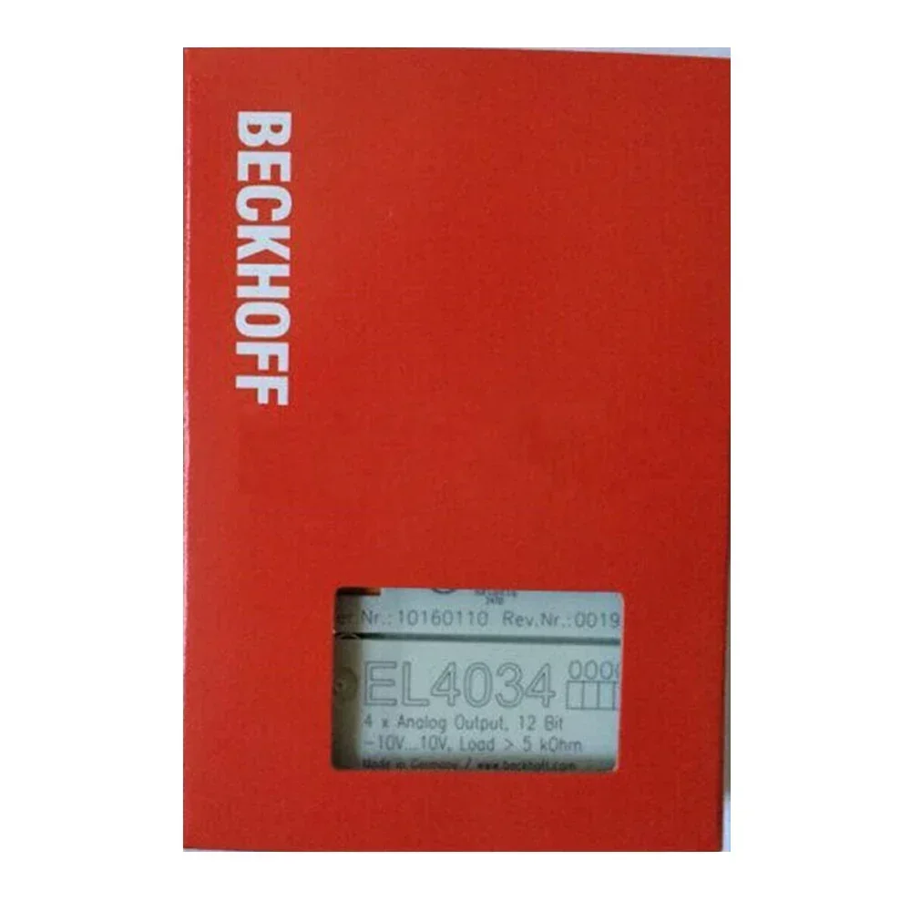 

2025 EL4034 EtherCAT Terminal 4-channel Analog Output PLC Module