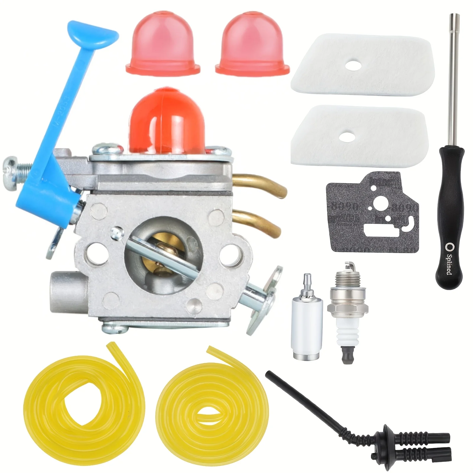 voor Hipa carburateurs zijn geschikt voor Husqvarna 128C, 128CD, 128L, 128LD, 128RJ, 128R trimmers en Zama carburateurs