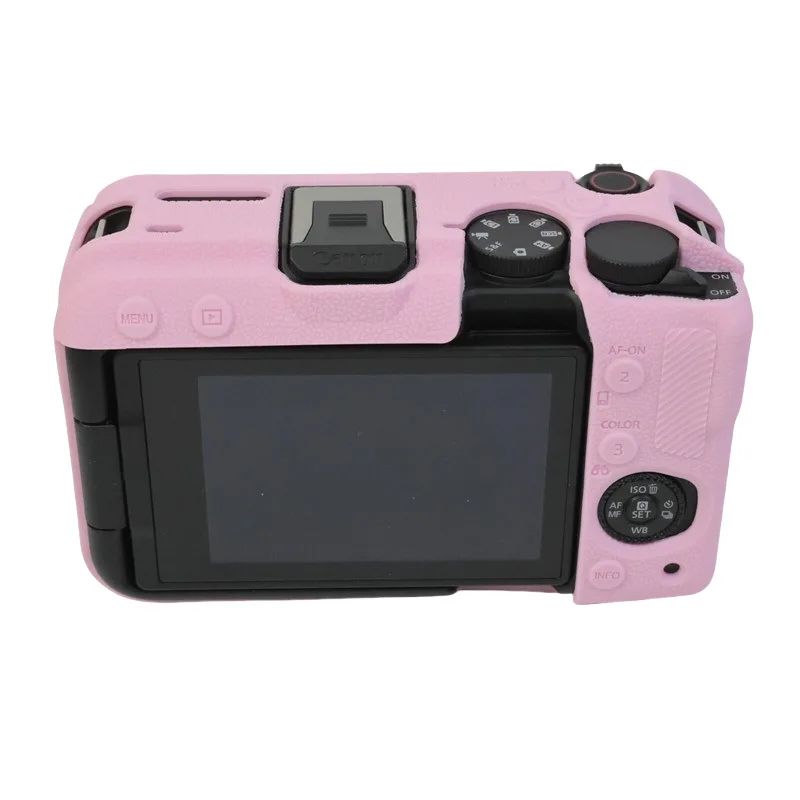 R50V Soft Silicone Armor Skin Case for Canon Eos R50V Camera Bag Silicone Protective Cover Mirrorless Soft Rubber Shell