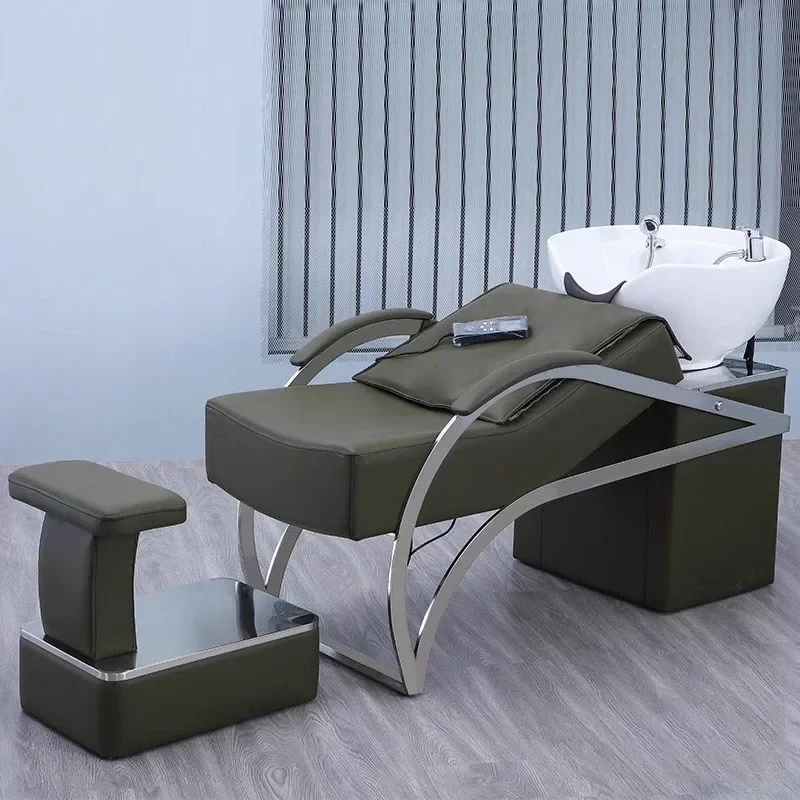 

Chair Hairstylist Shampoo Salon Hair Barber Japanese Spa Head Machine Wash Massage Coiffure Stretcher Mobile Washbasin Chaise