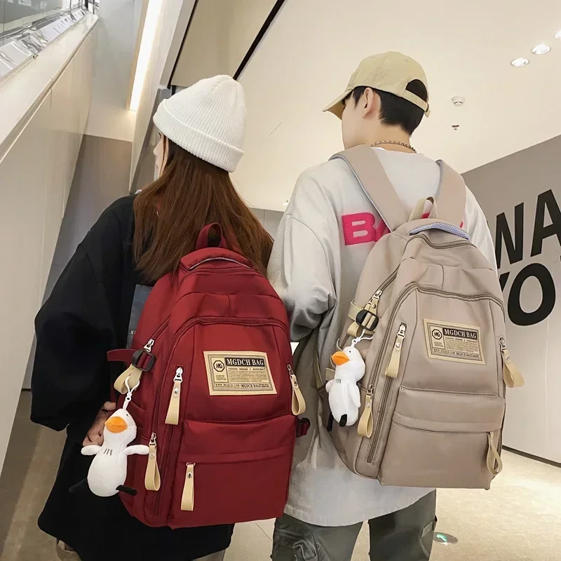 Fashion Big Student School Backpack Rucksack Girls Boys School Bag High Capacity Women Backpack Female Leisure Travel Mochila