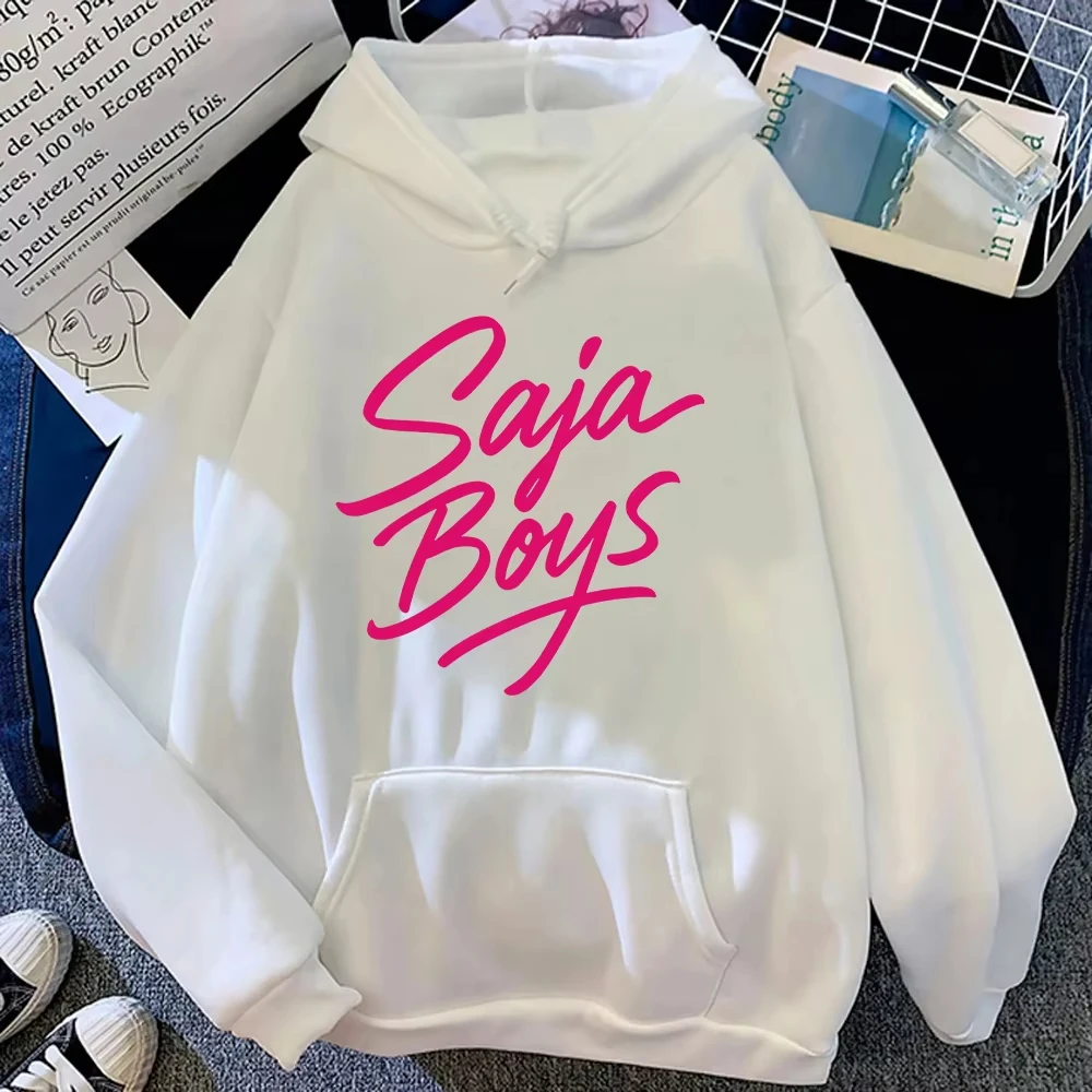 

The 2025 movie "Demon Hunter Saja" printed men's hoodie for autumn and winter is a high-quality retro aesthetic sweatshirt