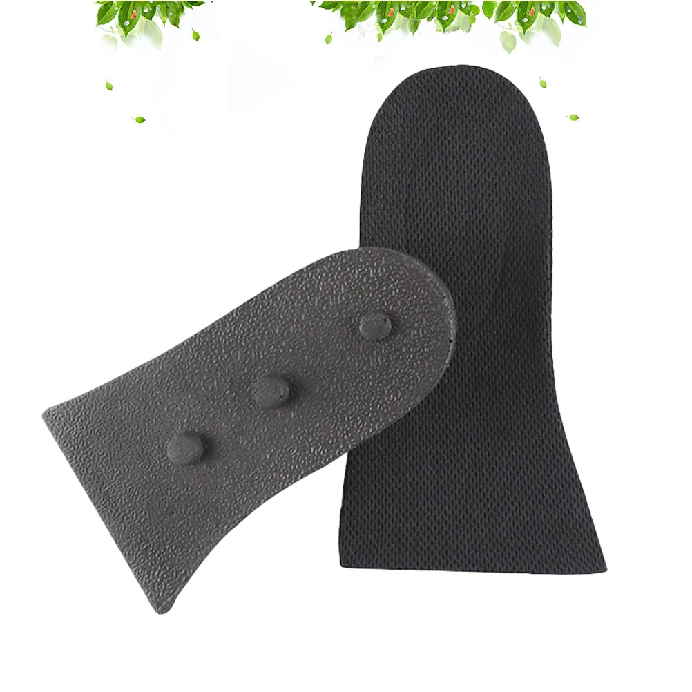 

Height Increasing Insoles PU Taller Shoe Pads Black Lift Men Comfort Anti Slip Sole Boosters Heightening Foot Care Tools