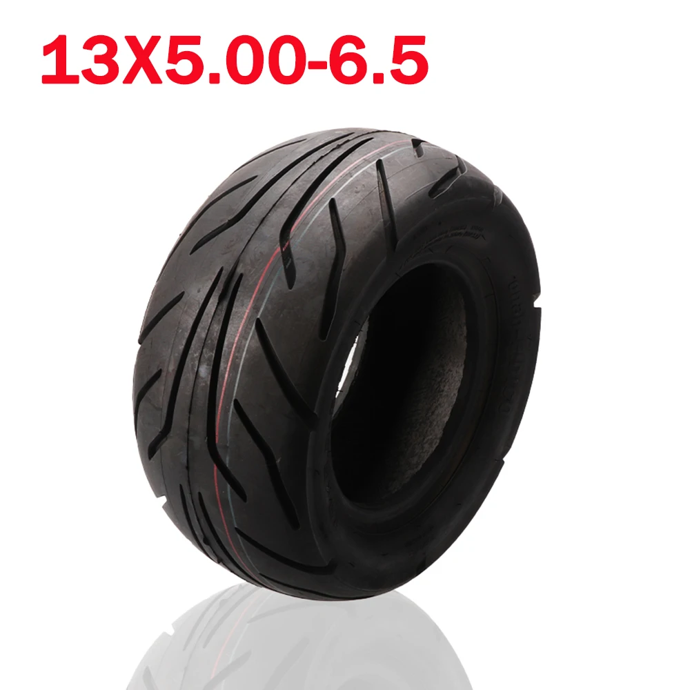 

13x5.00-6.5 Tire Vacuum Tyre Tubeless Tyre for 13 Inch Go-Kart Scooters Motorcycle Wheels FLJ K6 Electric Scooter 13*5.00-6.5