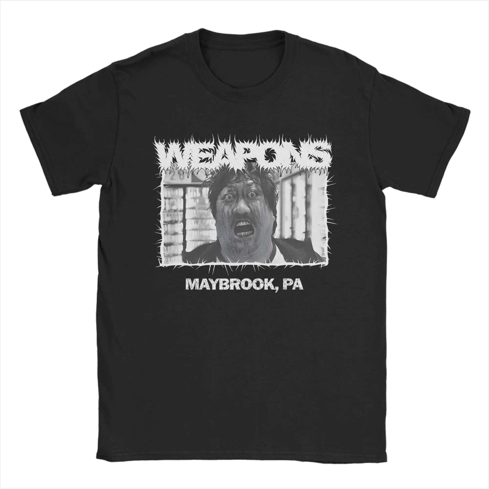 Men's Weapons Horror Movie Marcus Miller T Shirt  100% Cotton Tops Vintage Short Sleeve Round Collar Tee Shirt Gift T-Shirt
