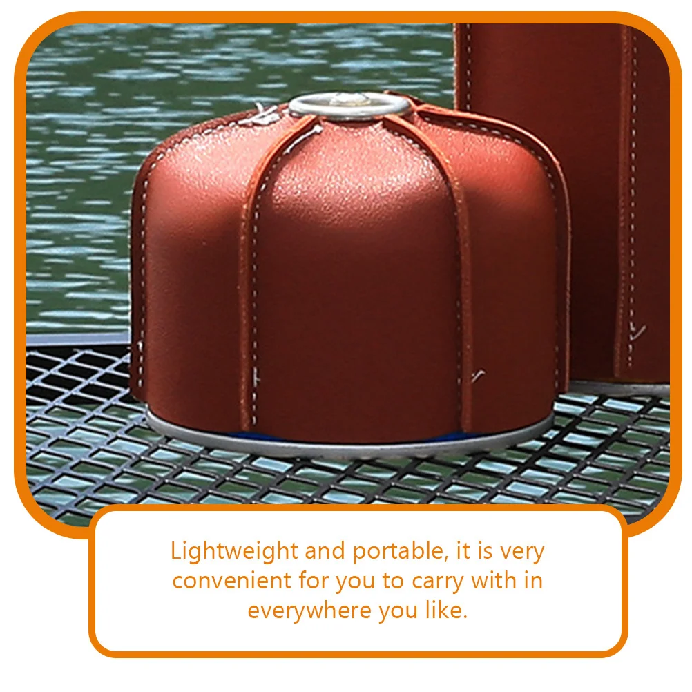 

Gas Canister Cover Protective Sleeve For Propane Tank Anti-Collision Shockproof Camping Grill Accessories
