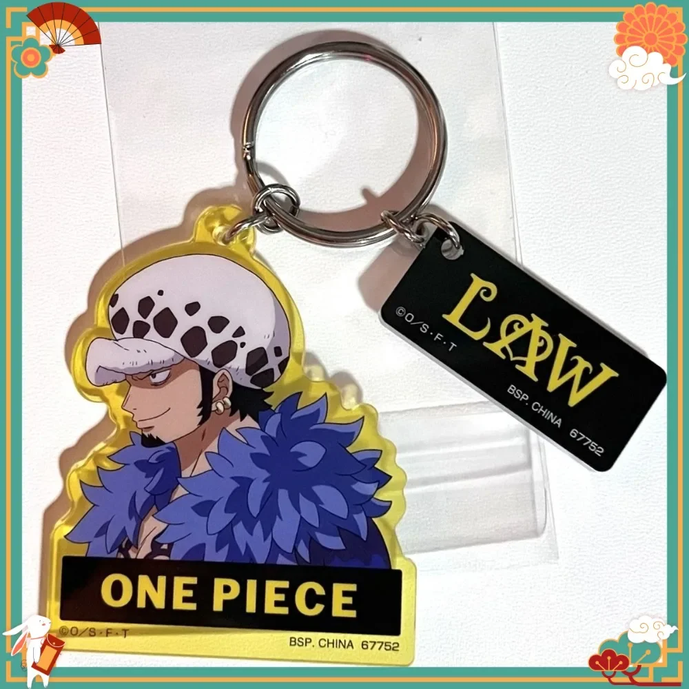 One Piece Acrylic keychain Trafalgar Law cartoon accessory bag car key decoration, anime-related gift 2026 - view 4