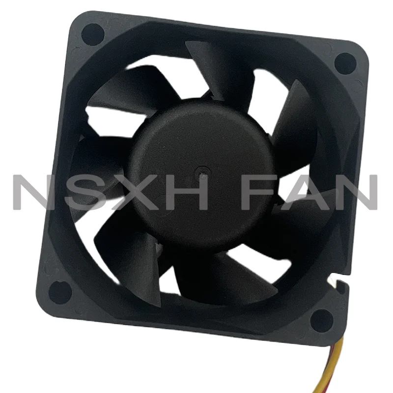 Ventilador de refrigeração do servidor de 3 fios, MMF-06G24TS, 24V, 0.11A, 60x60x25mm