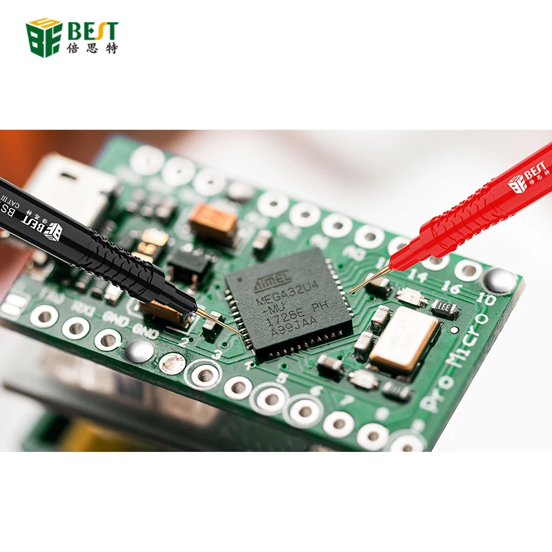 BST-050-JP Universal Digital Multimeter Test Line Superhard Pointed Probe Replaceable Superconducting Precision Measurement Tool