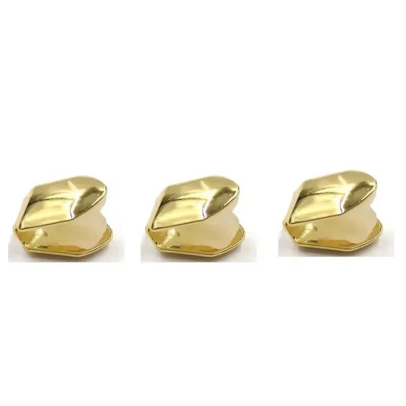 Custom Fit Gold Plated HipHop Single Tooth Grillz Cap